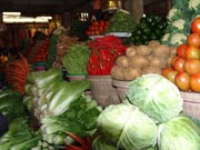 bali vegetable and fruit market