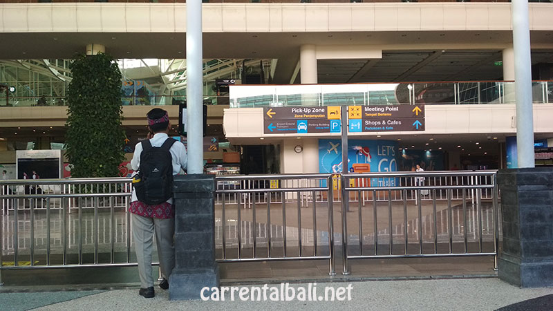denpasar bali airport arrival hall