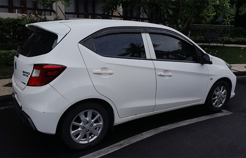 car rental bali honda brio